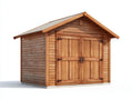 Gartenhäuser - Holz - 350x235x250 cm - Naturbraun - klassisch