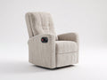 Liegesessel-Cordstoff-Metall-92x87x104 cm-Beige-Schwarz-klassischer Relaxstil